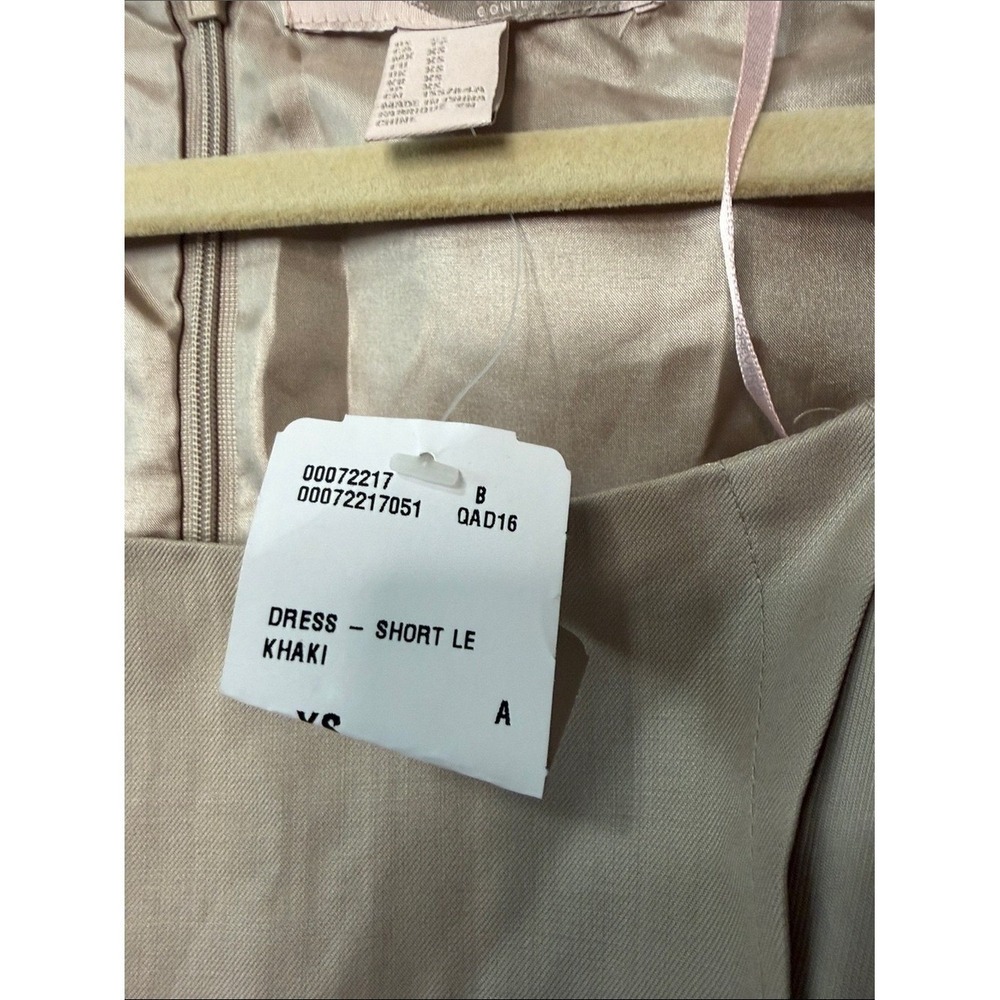 Forever 21 Taupe Square-Neck Sheath Mini Dress - Picture 3 of 7